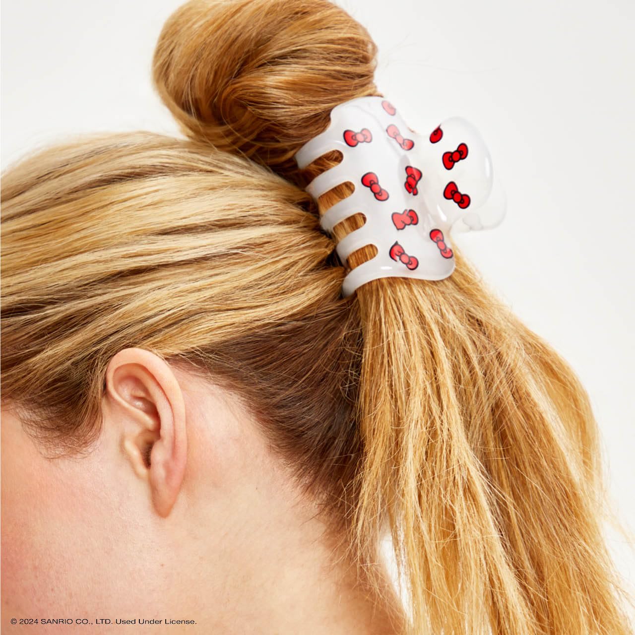 Recycled Plastic Bow Shape Hair Claw