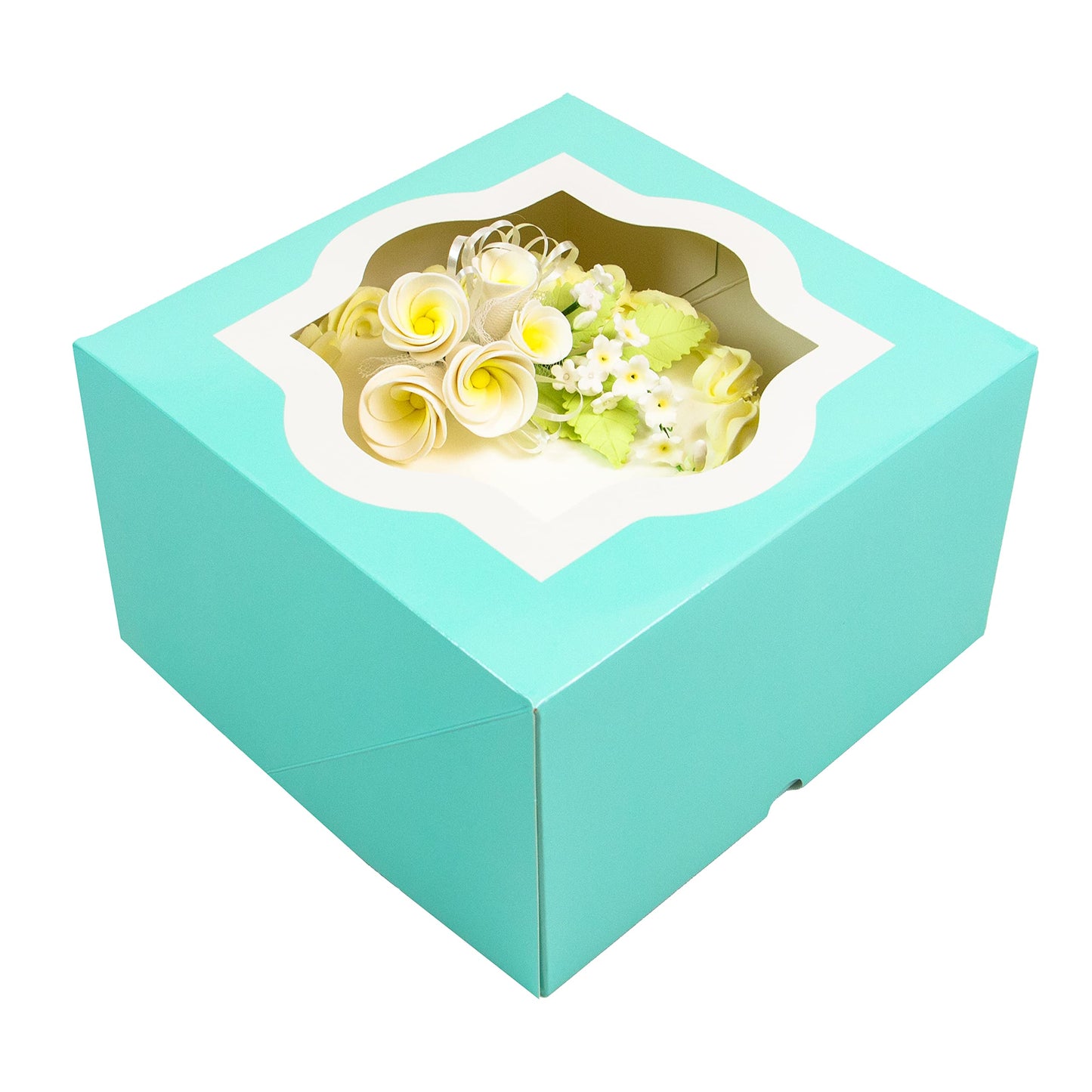 Extra Deep Square Cake Box with Window