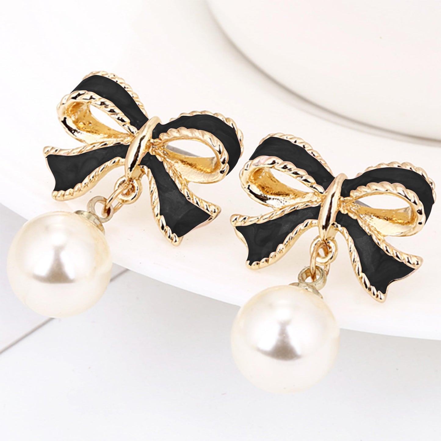 Women Bow Earrings