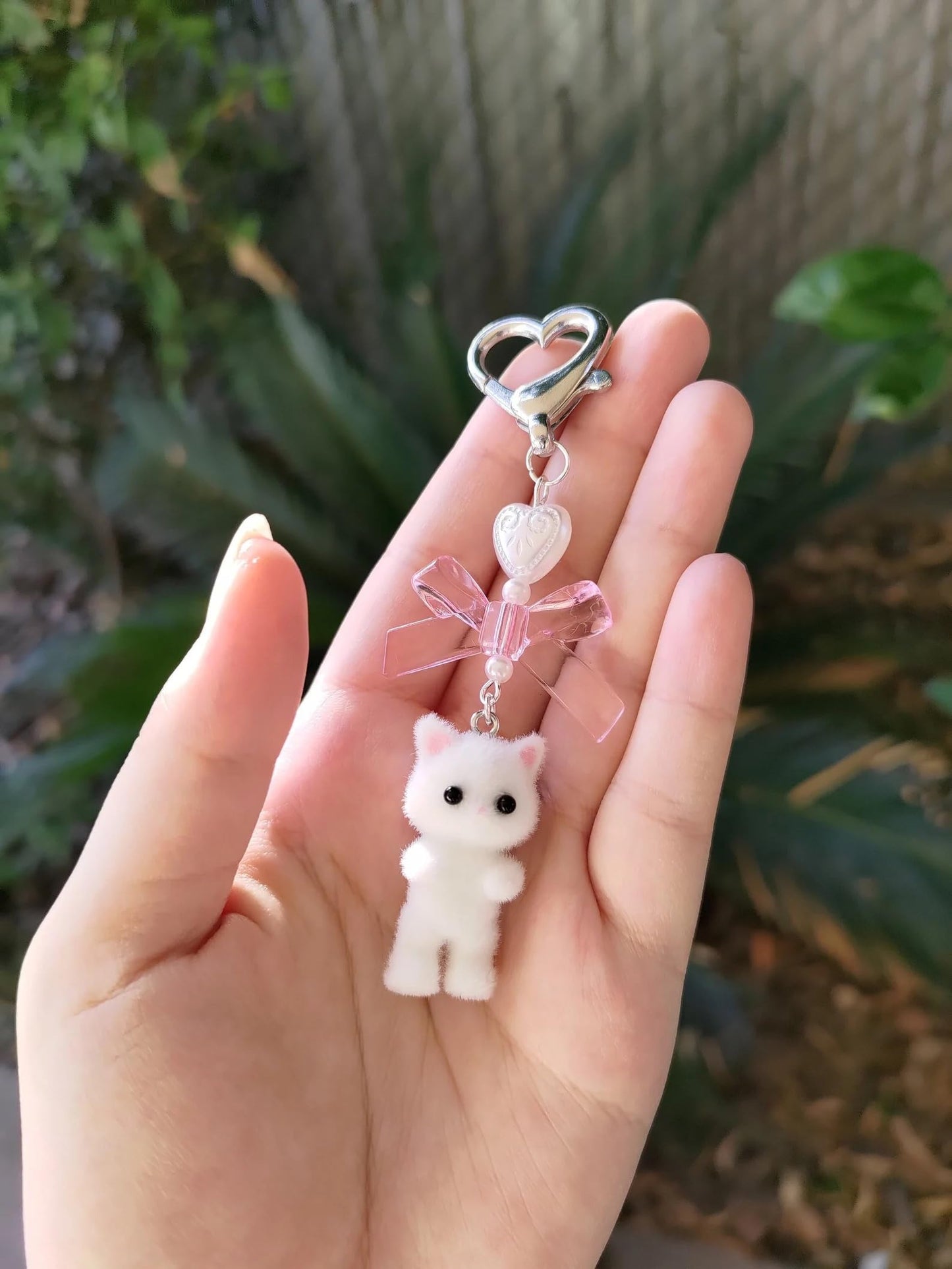 Kawaii Y2K Cute Cat Keychain