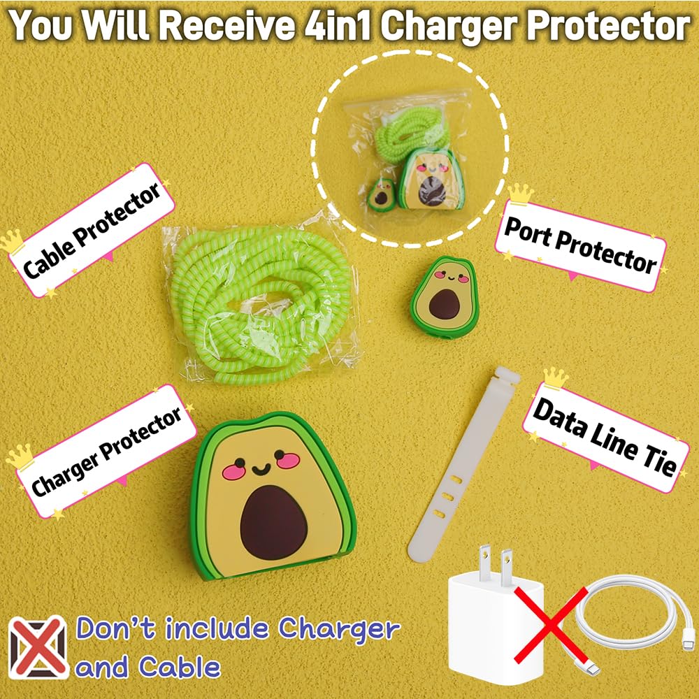 Cute 3D Cartoon Series Fast Charger Protector