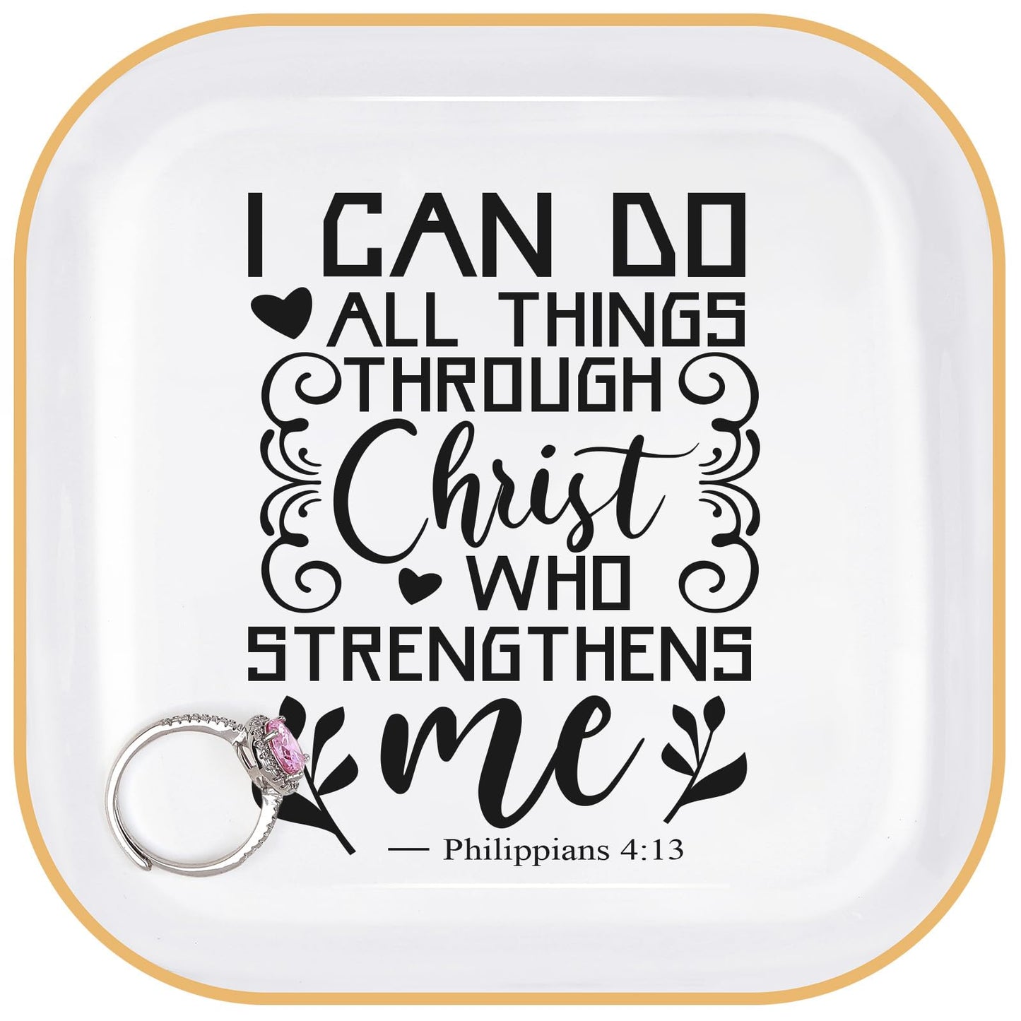 Inspirational Women Ring Dish