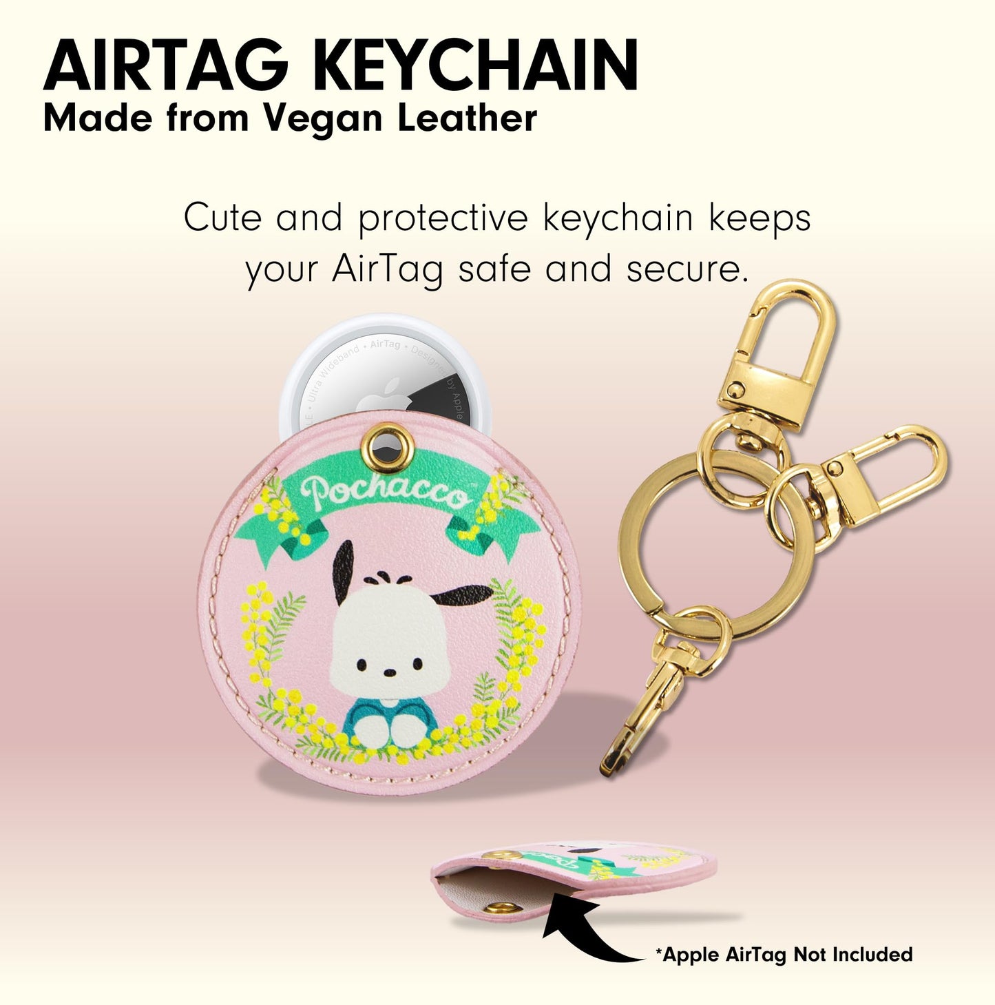 Sonix x Sanrio Character Keychain Case Compatible with Apple AirTag