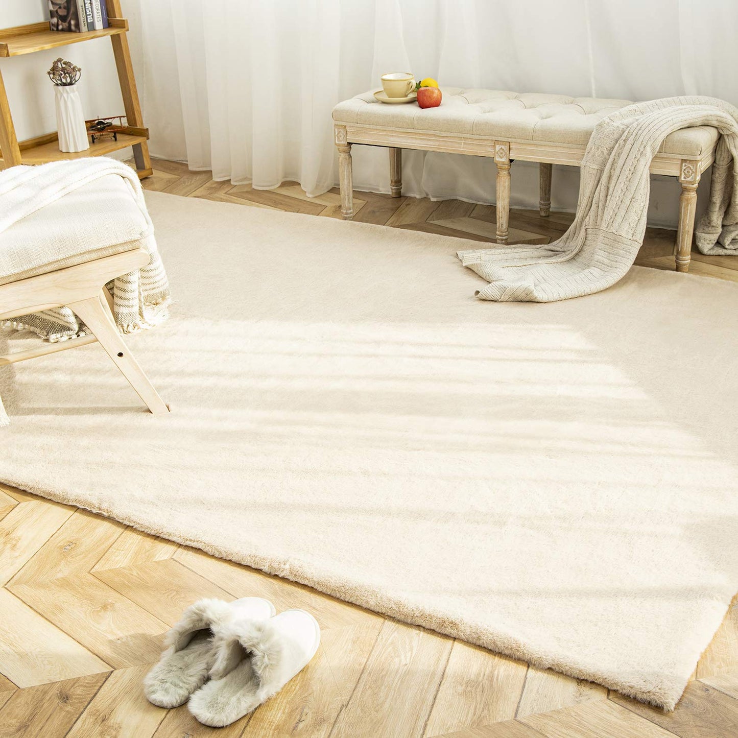 Ultra Soft Faux Area Rug