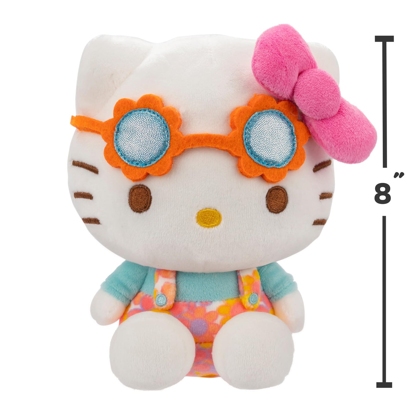 Hello Kitty and Friends 8" Plush  -Cute Soft Doll Stuffed Animal Toy