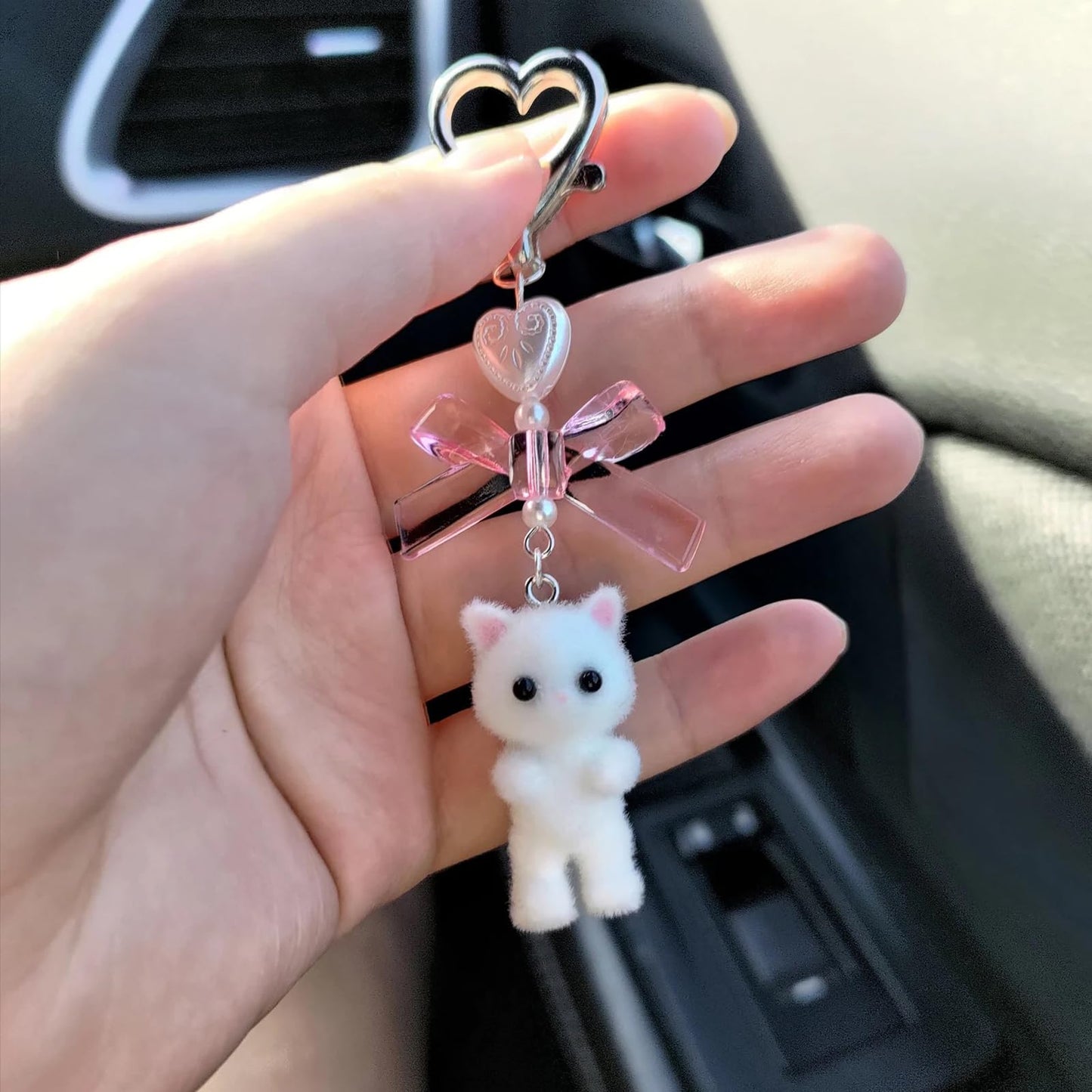 Kawaii Y2K Cute Cat Keychain