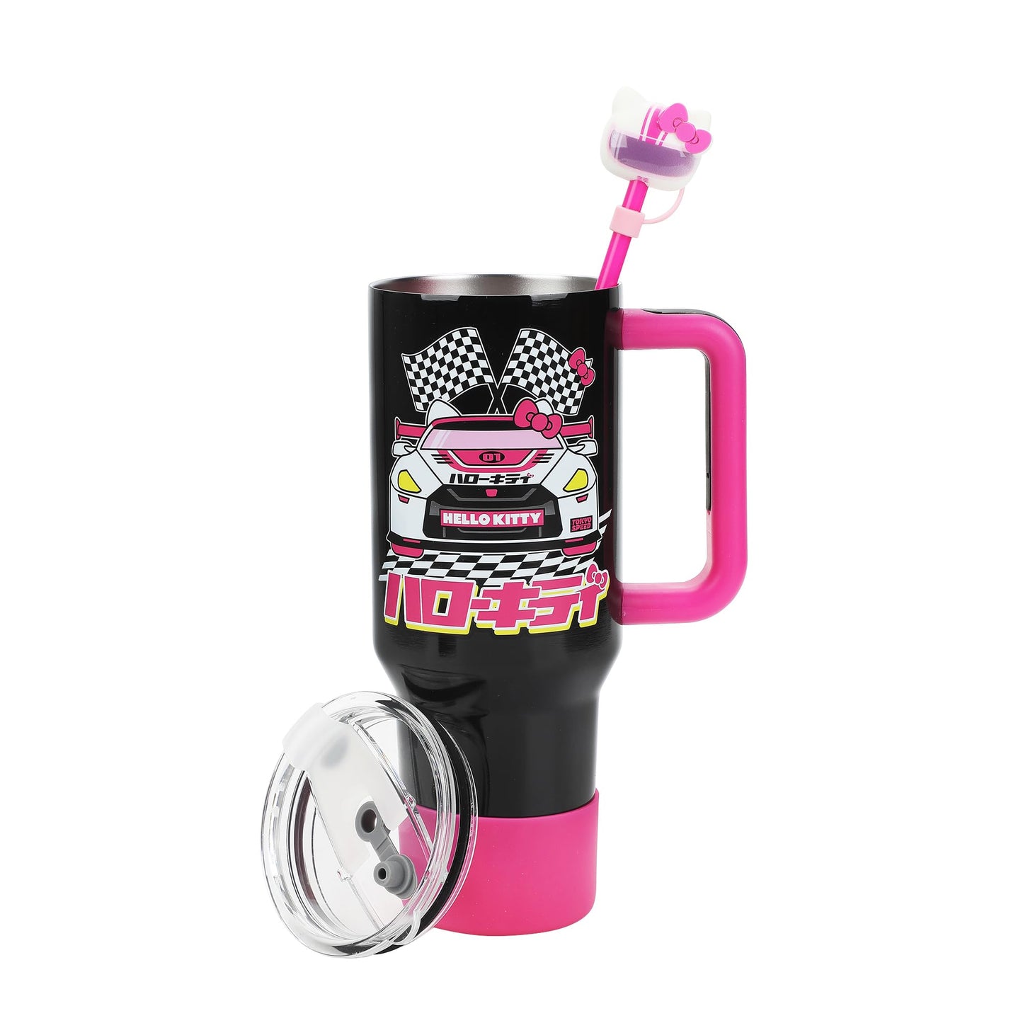 Hello Kitty 40 Oz. Stainless Steel Tumbler With Leak-Proof Lid