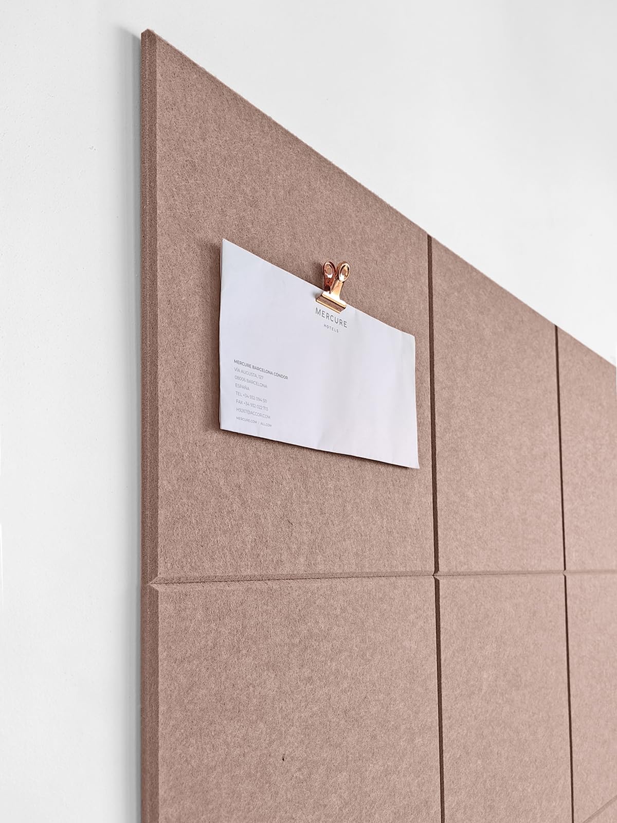 Large Cork Board Alternative - Felt Wall Tiles with Safe Removable Adhesive Tabs, Cork Wall Tiles Cork Board 47"x35" 12 Pack