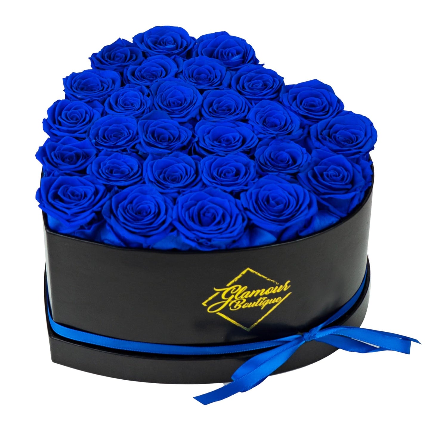 Forever Heart Shape Box - Preserved Roses