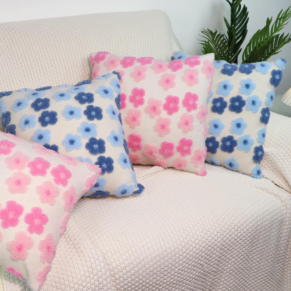 Cute Faux Fur Soft Plush Pillow Covers