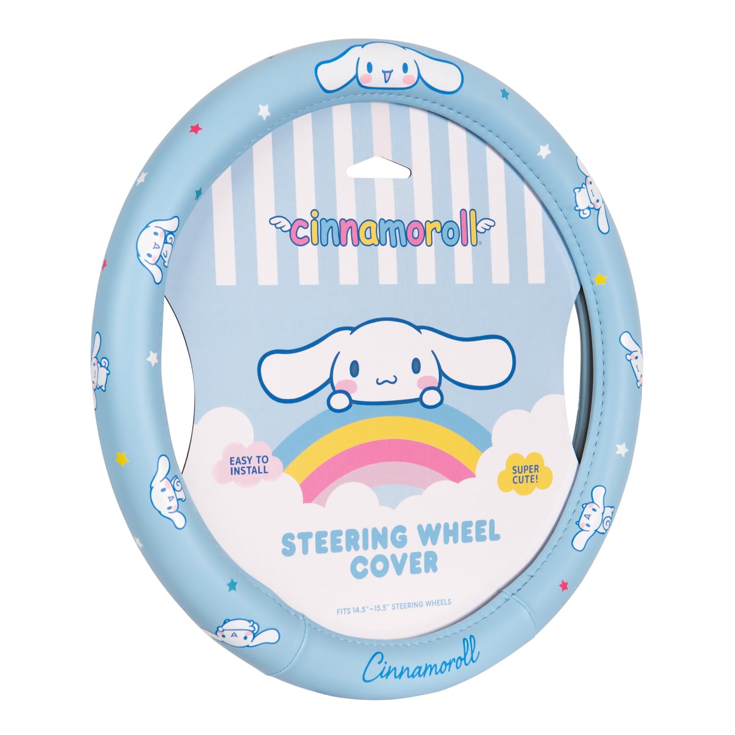 Hello Kitty Steering Wheel Cover, Universal Size 14.5-15