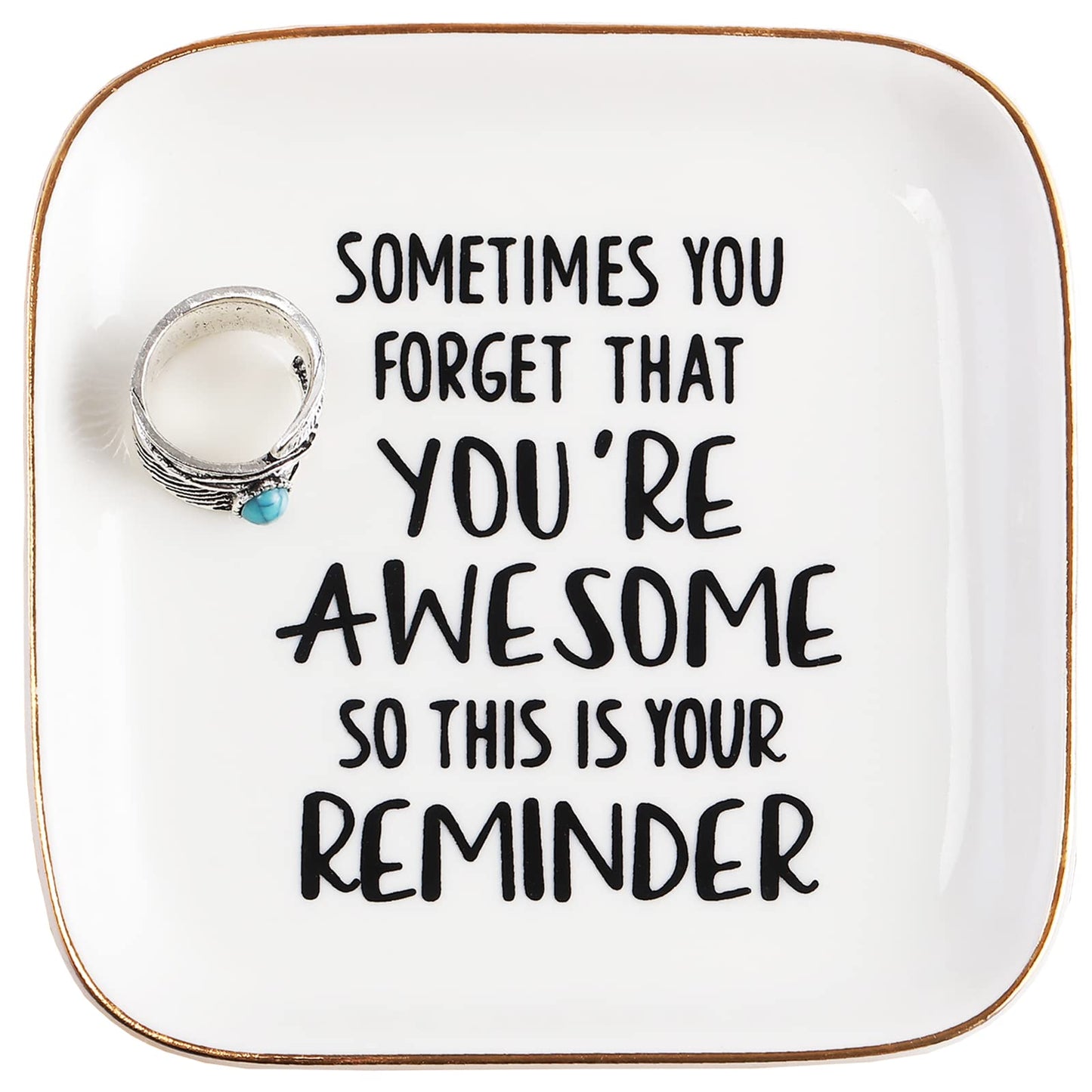 Inspirational Women Ring Dish