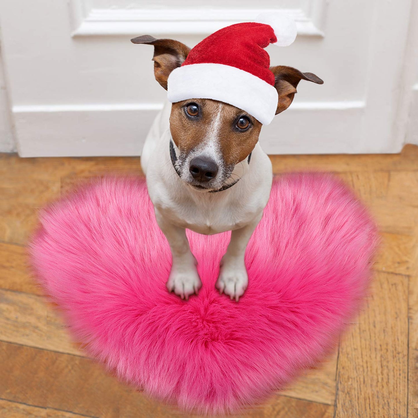 Heart Shaped Rug Faux Room Fluffy Carpe