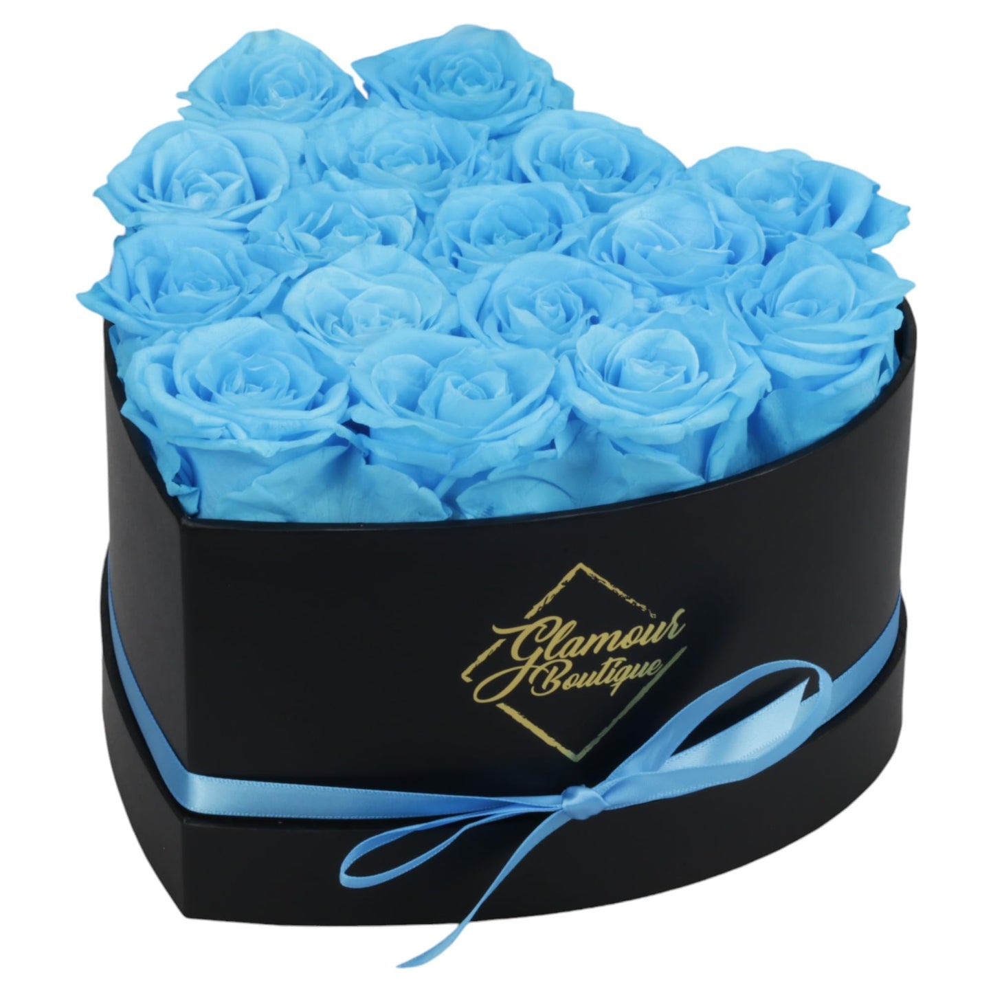 Forever Heart Shape Box - Preserved Roses