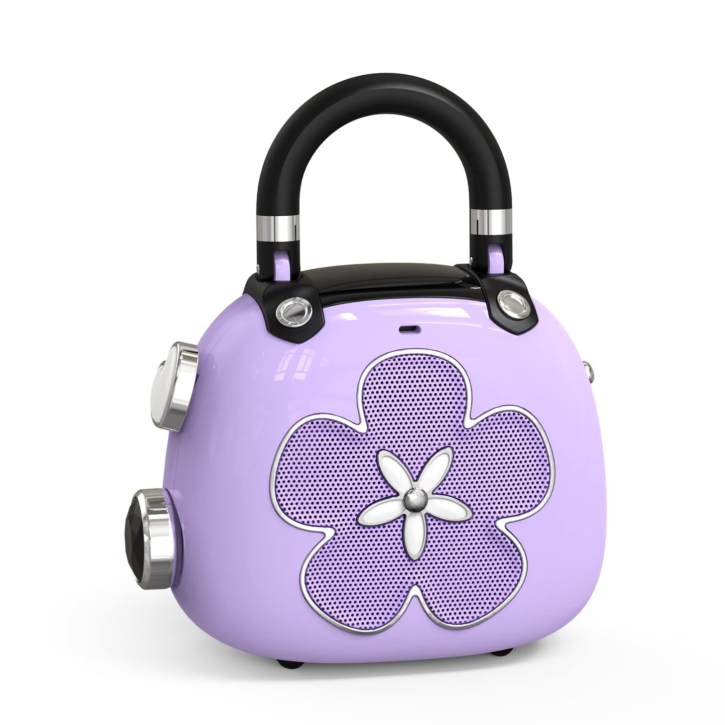 Retro Candy Cute Bluetooth Speaker, Mini Portable with Mighty Sound