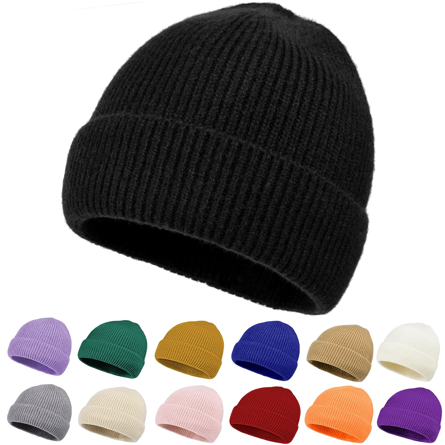 Knit Beanie Women Warm Winter Hats