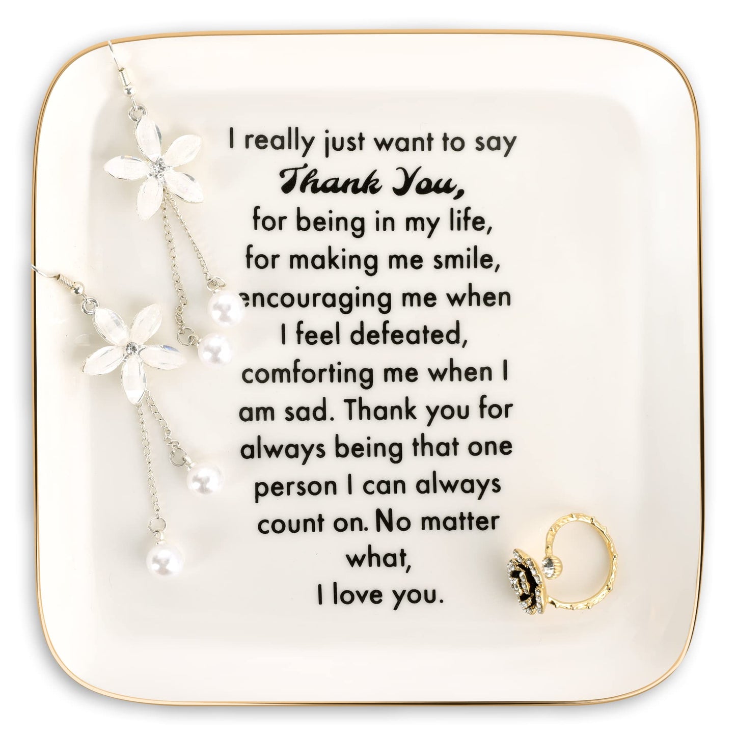 Inspirational Women Ring Dish