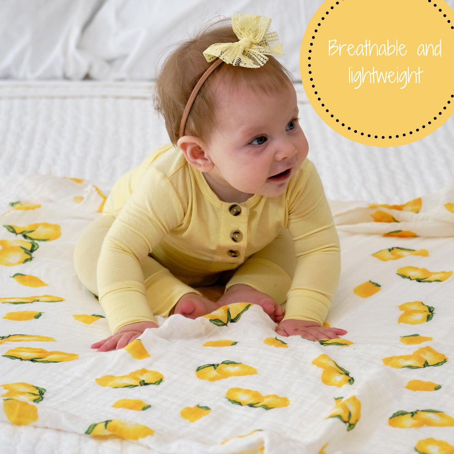 Cotton 100% Muslin Swaddle Blankets