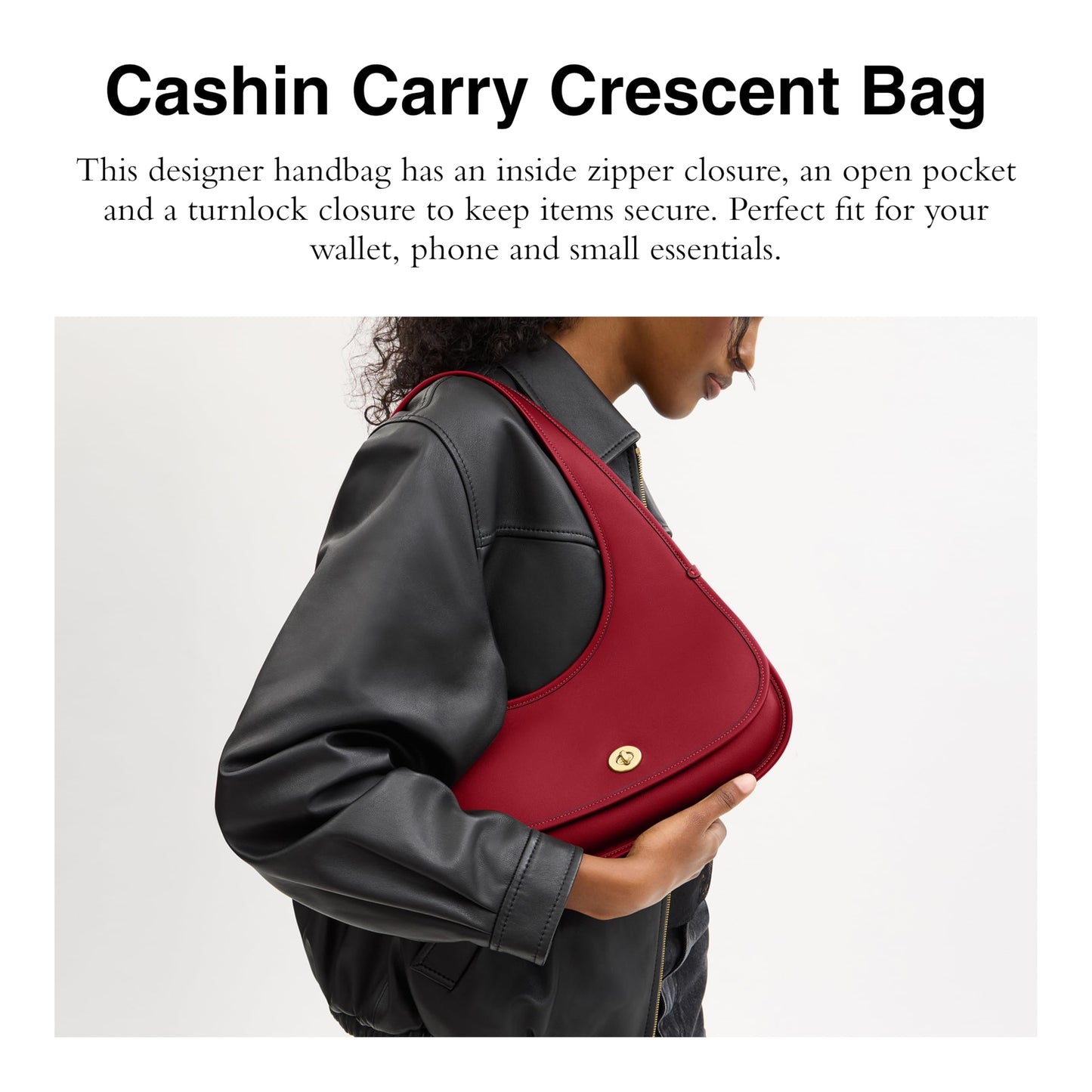 Coach Cashin Carry Crescent Bag