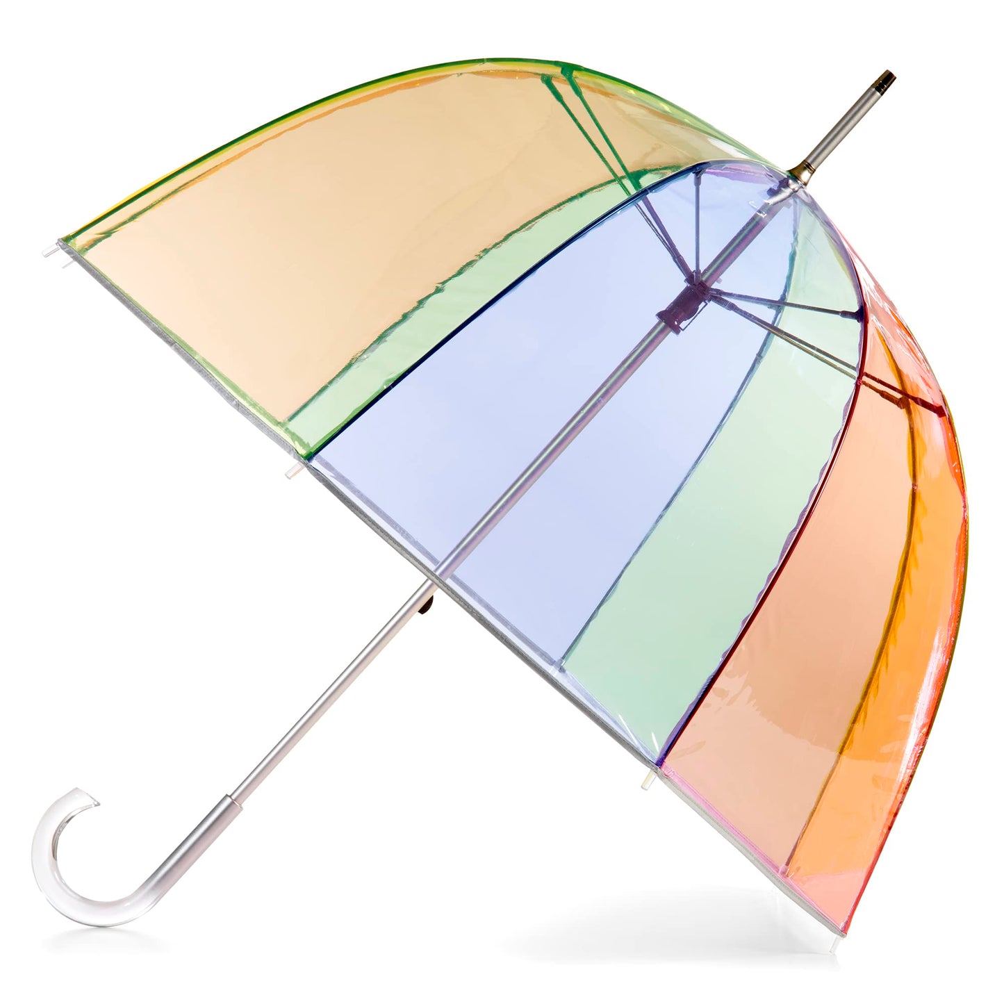 Umbrella with Dome Canopy and Lightweight Wind and Rain Protection