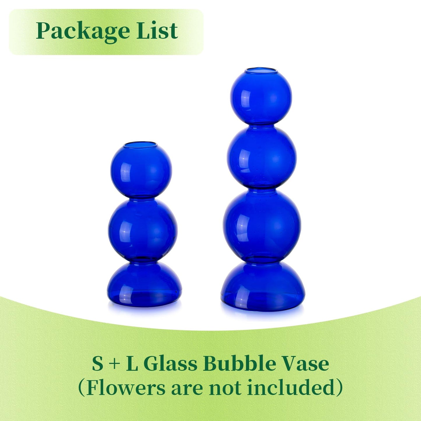 Glass Bubble Vases for Flowers