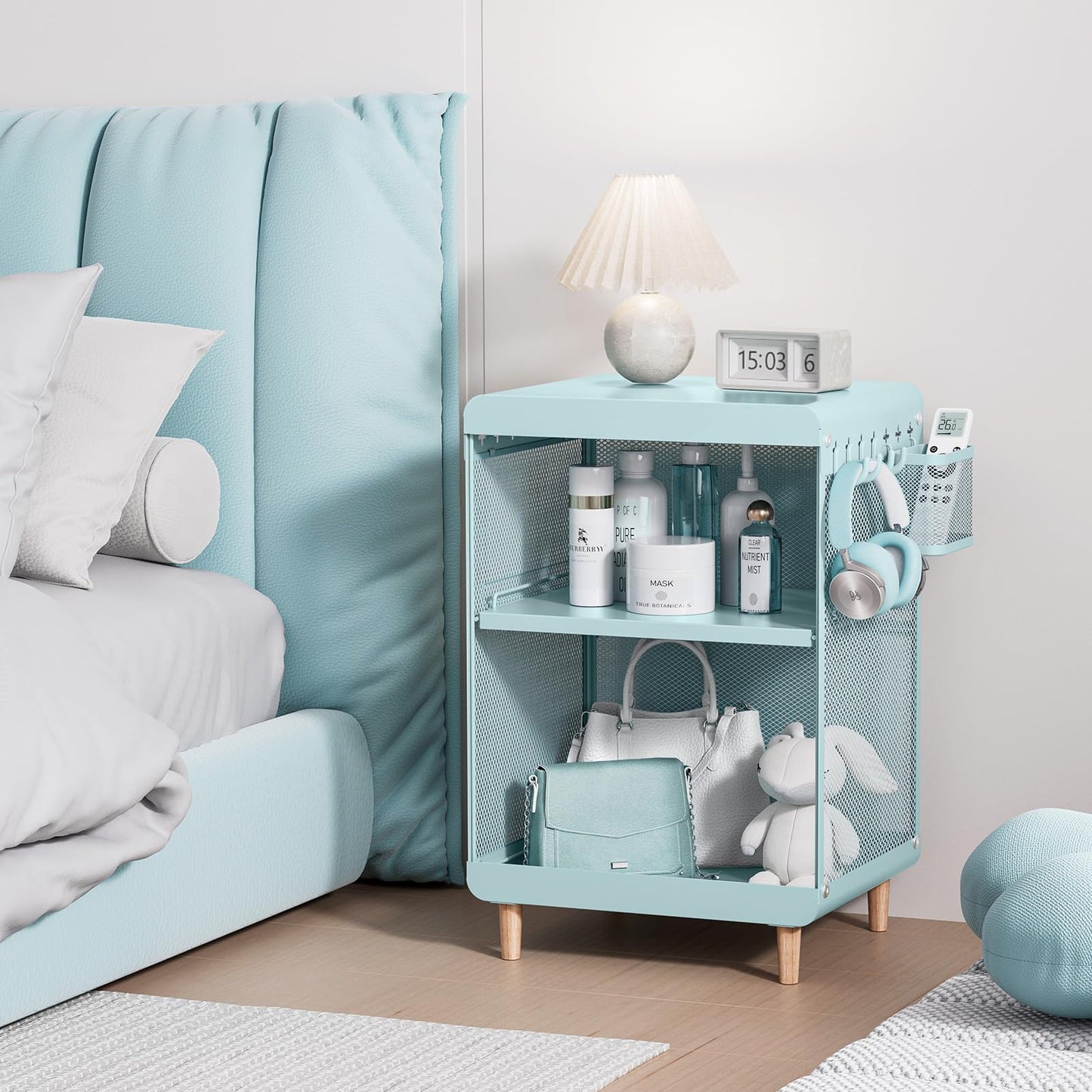 Cute Bedside Nightstand Table