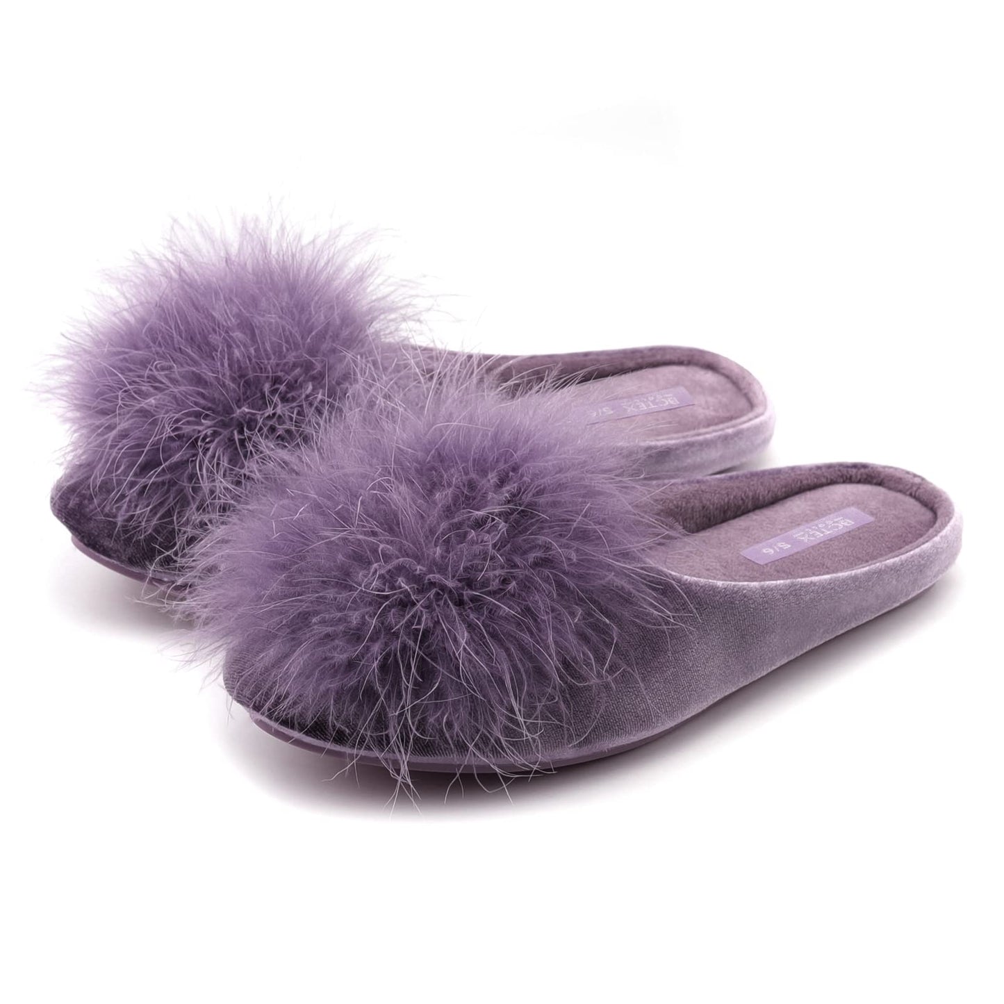 Women's Cozy Velvet Memory Foam House Slipper, Non-slip Sole