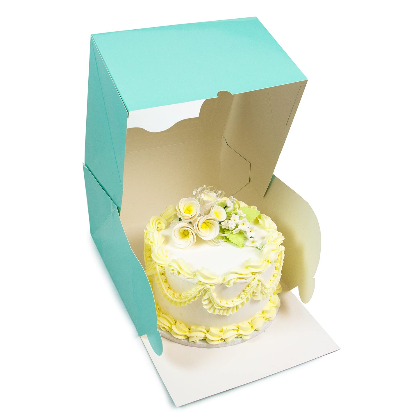 Extra Deep Square Cake Box with Window