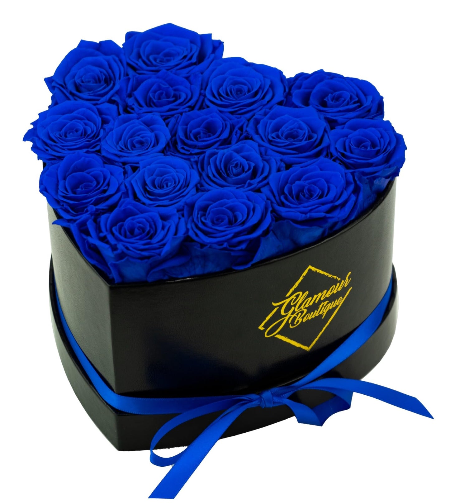 Forever Heart Shape Box - Preserved Roses