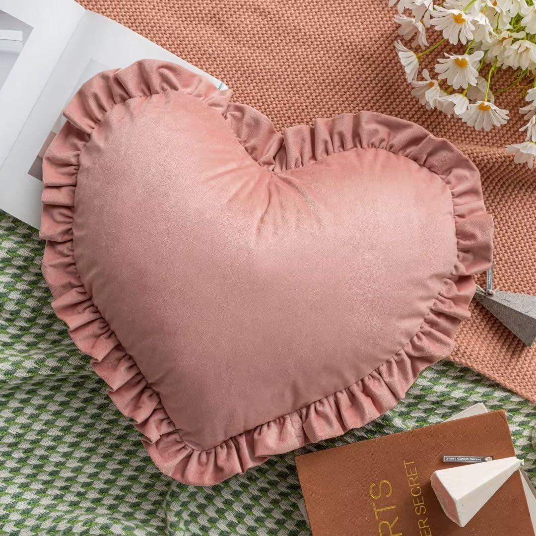 Heart Throw Pillow Decoration Cushion