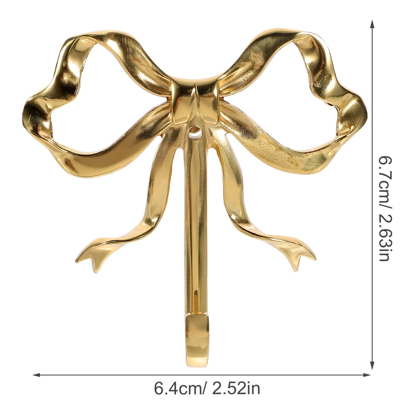 Decorative Bowknot Hook - Home Decor Unique Brass Household