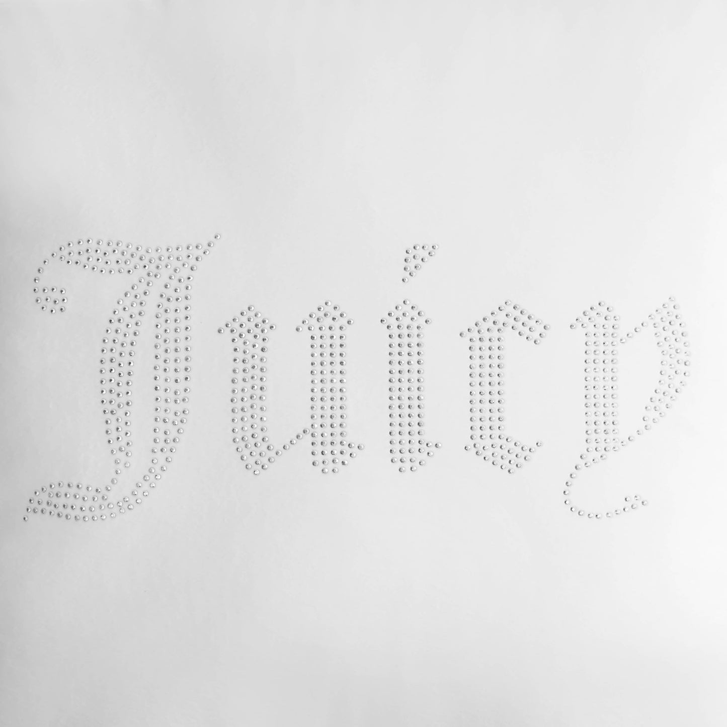 Juicy Couture - Decorative Accent Pillow, Velvet Rhinestone Crown, Premium Reversible Throw Pillow