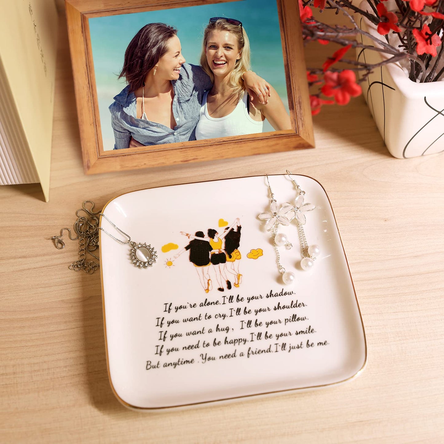 Inspirational Women Ring Dish