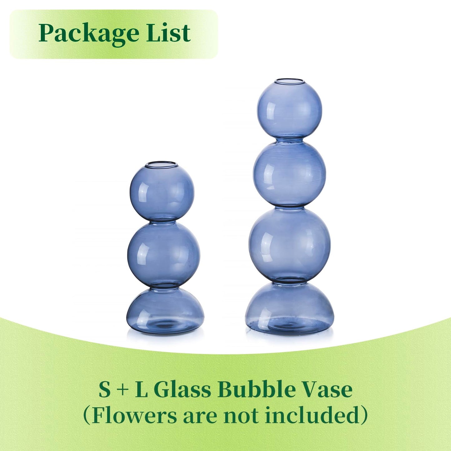 Glass Bubble Vases for Flowers