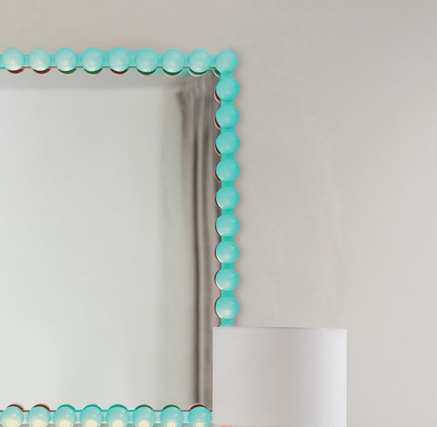 Wall Maunted Mirror, Metal Frame