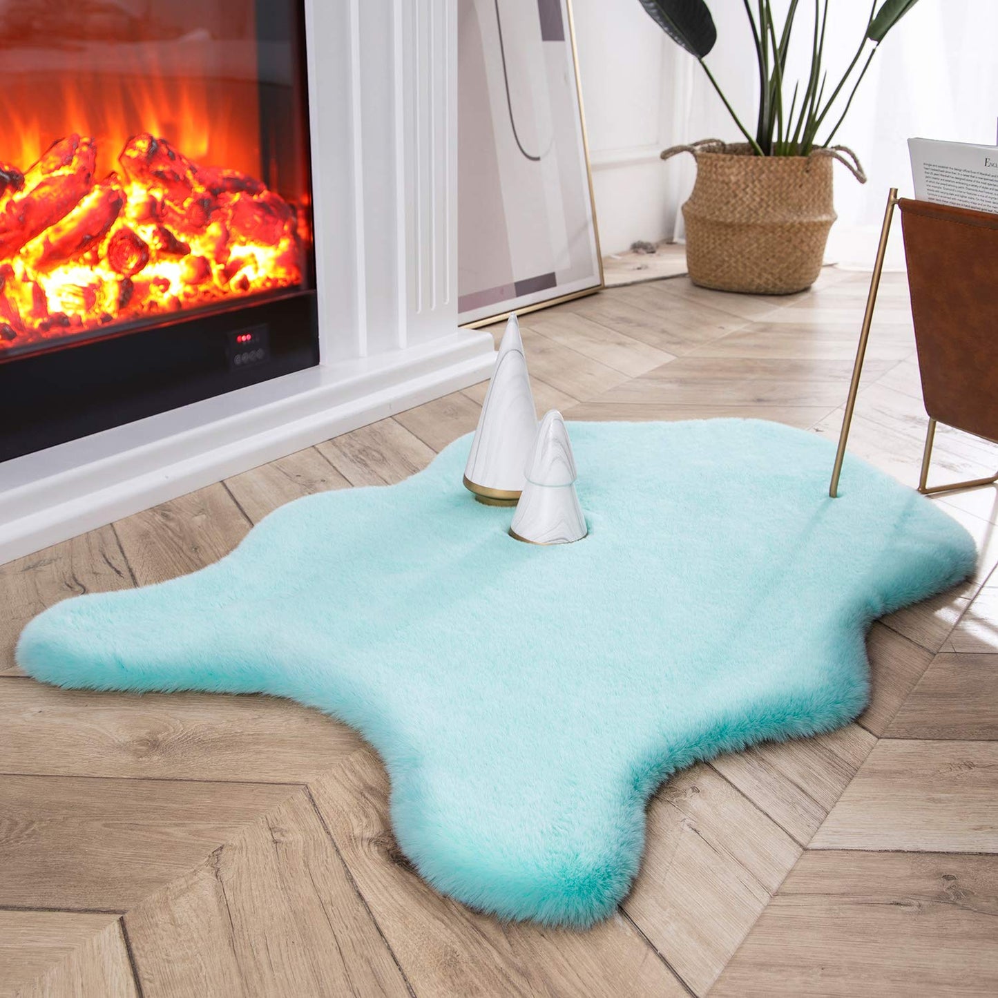 Ultra Soft Faux Area Rug