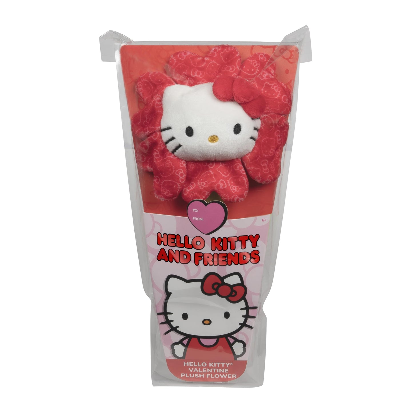 Hello Kitty and Friends 14-inch Hello Kitty Plush Flower with Bendable Stem