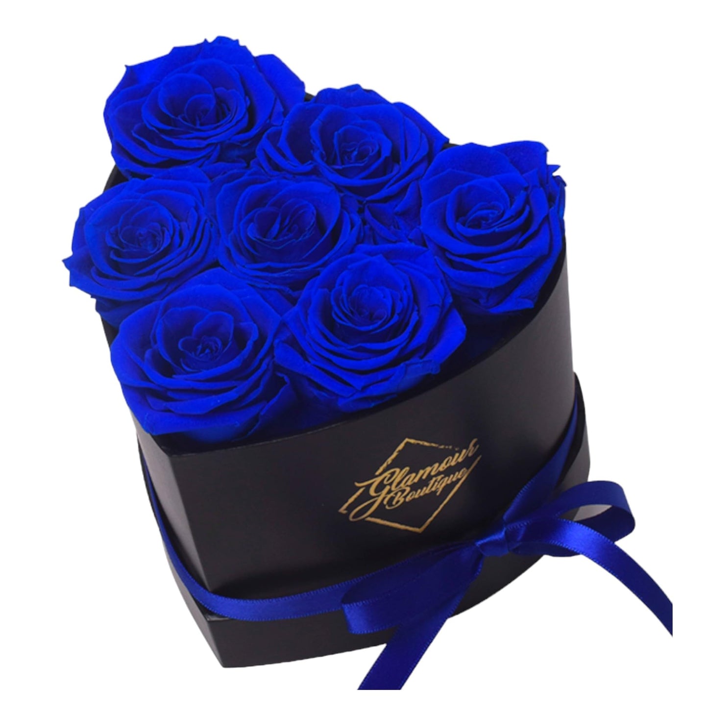 Forever Heart Shape Box - Preserved Roses