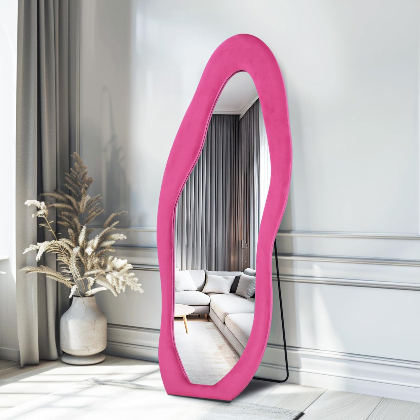 Irregular Full Body Mirror Wall Mounted Floor Mirror