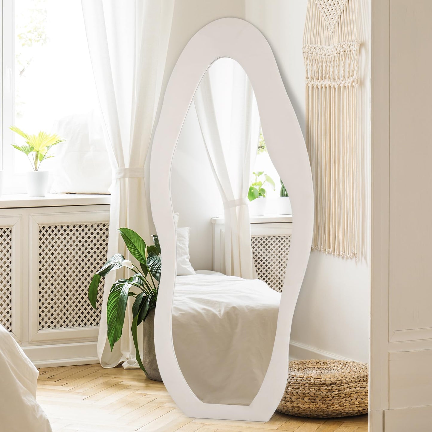 Irregular Full Body Mirror Wall Mounted Floor Mirror