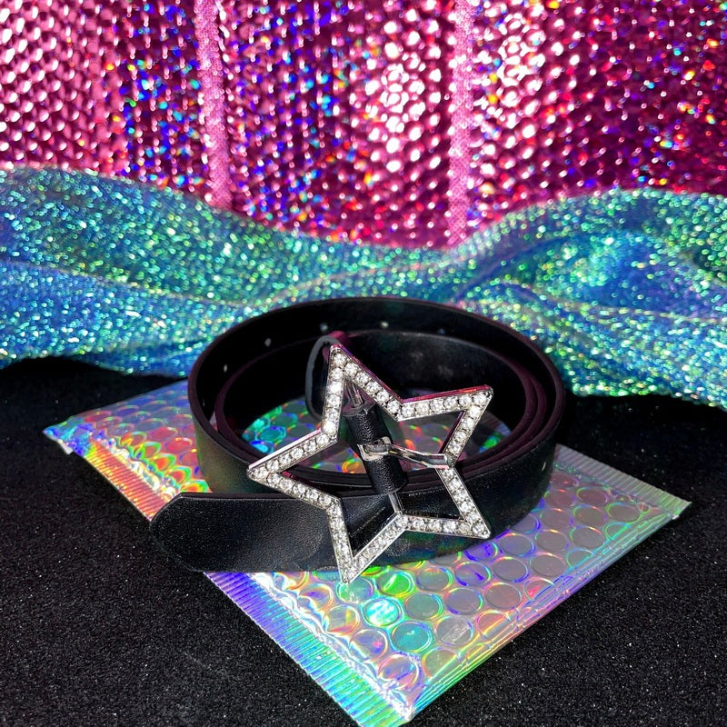 Millennium Spicy Girl Y2K Star Belt Niche