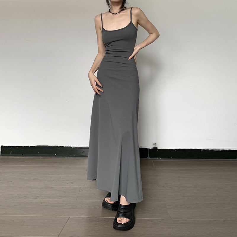 Female Summer Hot Girl Slim Fit Long Dress