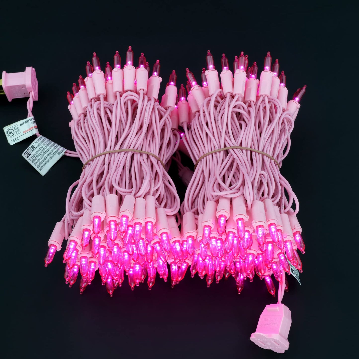 LED Christmas Lights with Color Wire