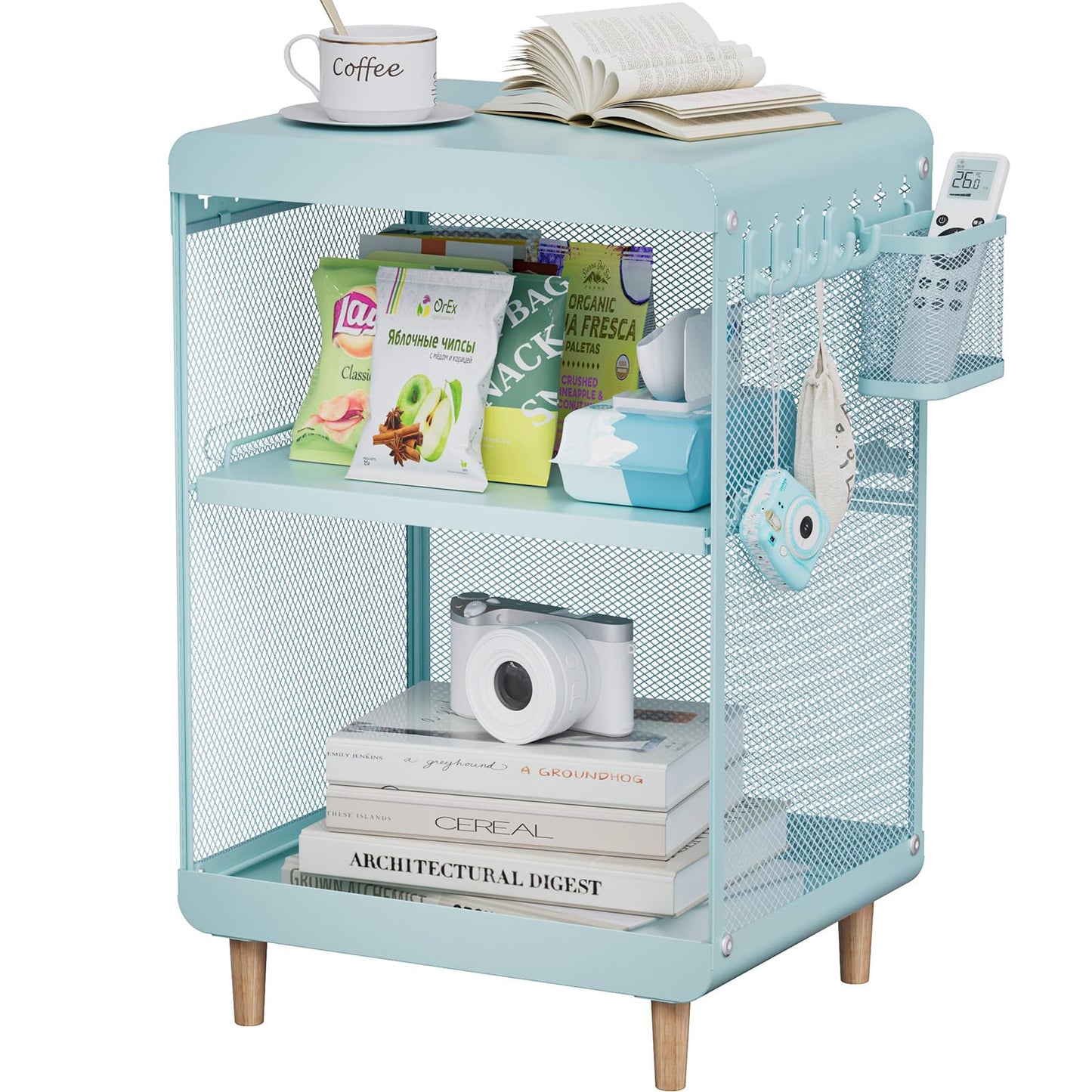 Cute Bedside Nightstand Table