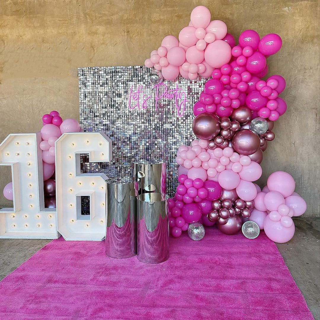 Metallic Balloon, 50Pcs 12Inch Latex Balloons Party Decoration