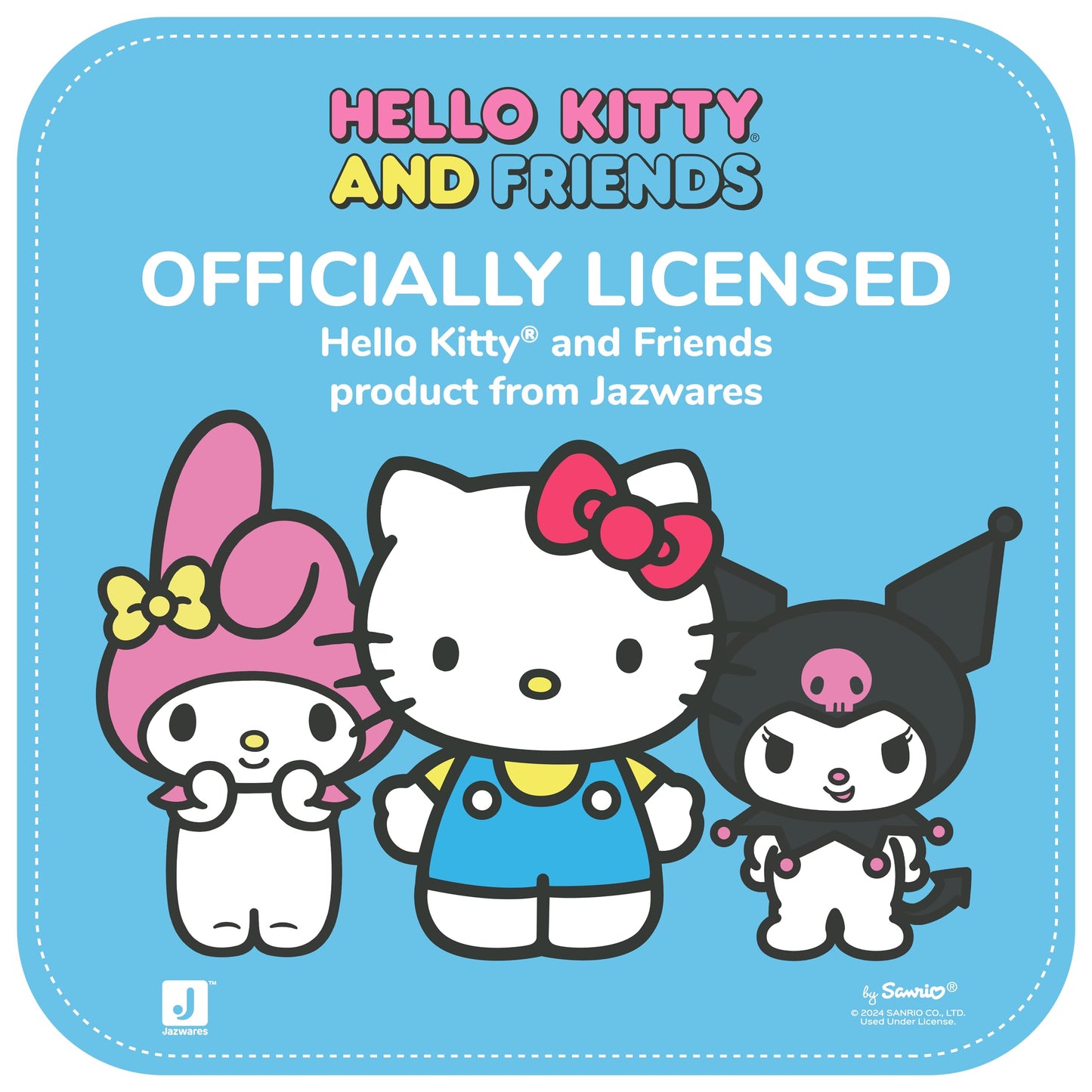 Hello Kitty and Friends 8" Velveteen Plush - Cute Soft Doll Stuffed Animal Toy