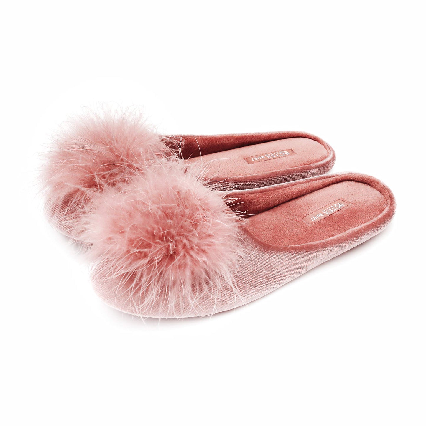 Women's Cozy Velvet Memory Foam House Slipper, Non-slip Sole