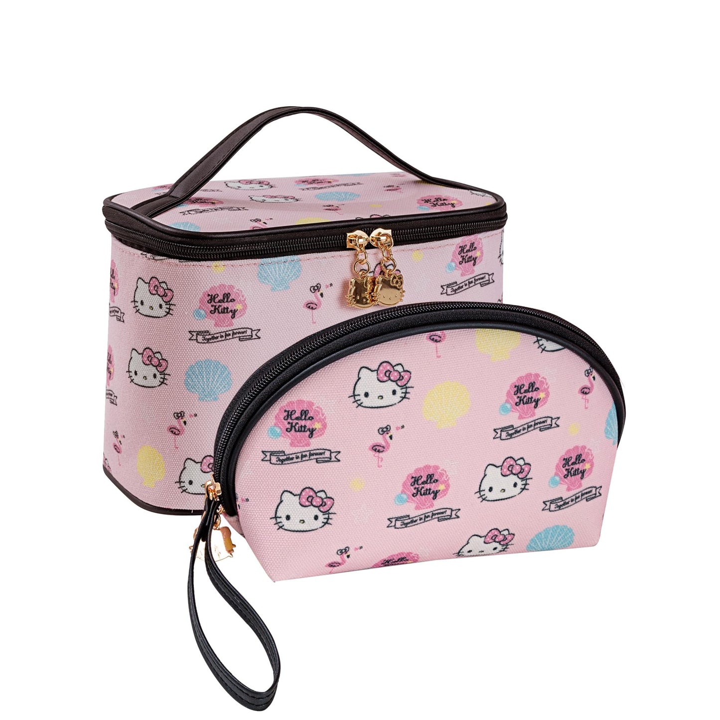 Hello Kitty Make up Bag Travel Cosmetic Bags - Cute Zipper Pouch Case Organizer