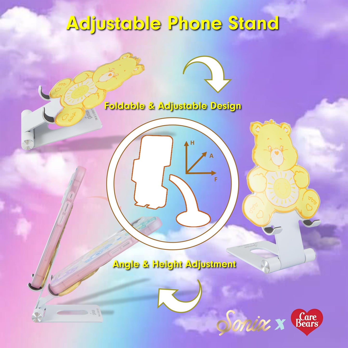 Sonix x Sanrio Character Phone Stand | Adjustable Cell Phone Holder