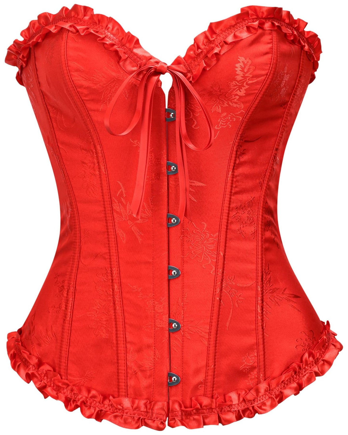 Corset Tops for Women, Bustier Shapewear Lingerie, Lace Waist Push Up Bodysuit